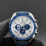 Omega New 2024 Silver Snoopy Award Moonwatch 50th Anniversary