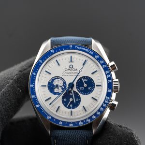Omega New 2024 Silver Snoopy Award Moonwatch 50th Anniversary