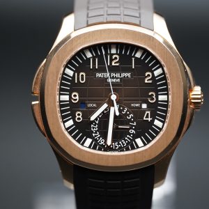Patek Philippe Aquanaut 5164r “Travel time” Rose gold fullkit