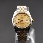 Rolex Datejust 41 Two Tone Champagne dial with diamonds 2024