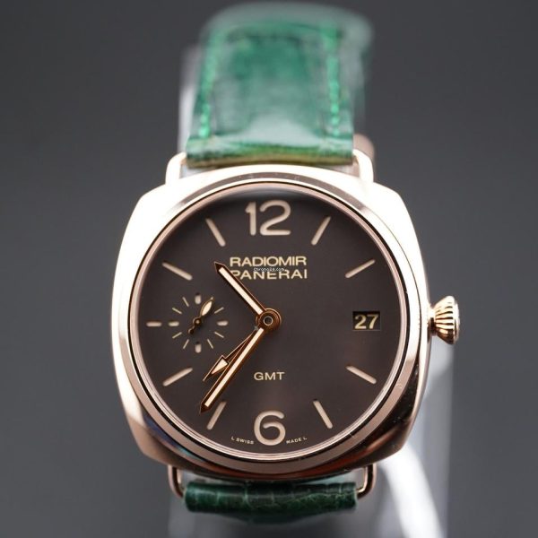 Panerai  Radiomir 3 Days 1940 Gmt Brown Pam00421 (St# 831)