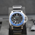 Panerai Submersible BMG-Tech PAM00692 BMG-TECH Titanium Automatic Blue Dial Watch
