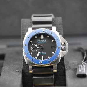 Panerai Submersible BMG-Tech PAM00692 BMG-TECH Titanium Automatic Blue Dial Watch