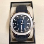 Patek Philippe Aquanaut 5168G Blue Aquanaut White Gold