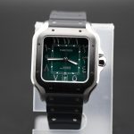 Cartier Santos Large Green Arabic Dial WSSA0055 (2024) – Full Kit