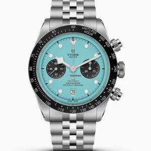 Tudor Black Bay Chrono New Black Bay Chrono Flamingo Blue Turquoise 2025