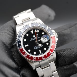 Rolex GMT-Master II 16710 40mm Coke 2005 Watch Box & Paper (serviced in 2019)