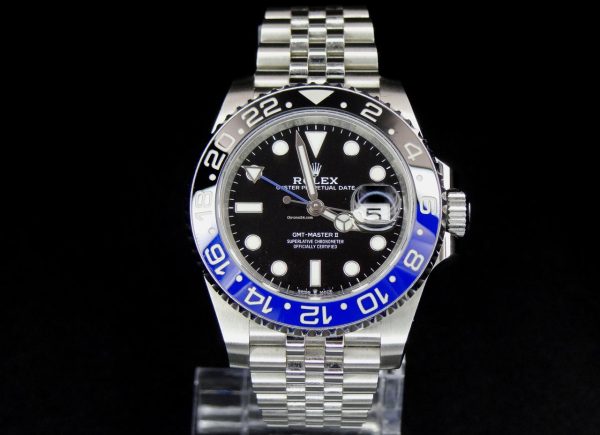 Rolex GMT-Master II batgirl 126710blnr B/P Jubilee bracelet