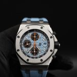 Audemars Piguet Royal Oak Offshore Chronograph Tiffany Blue 26238st 43mm Under warranty till 2027