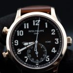 Patek Philippe Calatrava Pilot Travel Time 2021 42mm Rose Gold B/P