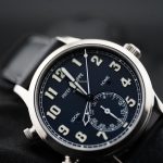 Patek Philippe Travel Time Pilot Travel Time 2020 White Gold 18kt Blue Sunburst Dial B/P