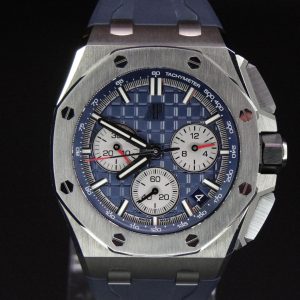 Audemars Piguet Royal Oak Offshore Chronograph Titanium Blue dial 26420ti