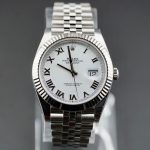 Rolex Datejust 41 New Datejust 41mm WG Bezel white Roman Dial 126334 (St# 901)