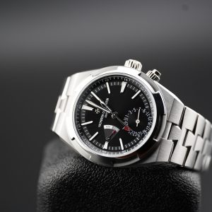 Vacheron Constantin Overseas Dual Time New 2024 Steel Overseas Dual Time Black 7920v (st # 1032)