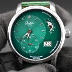 Glashütte Original PanoMaticLunar PanoMatic Lunar 1-90-02-13-32-02 Green Dial (2023) – Full Set