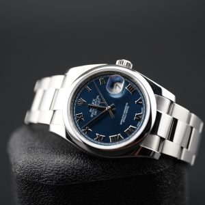 Rolex Datejust 36 116200 – 2022 Pre‑Owned Full Set | Steel • Blue Roman Dial
