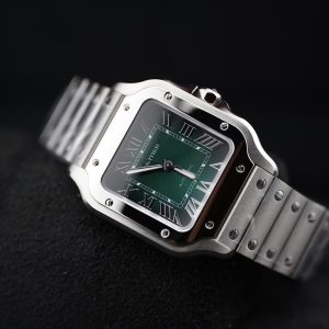 Cartier Santos WSSA0061 “Green” – 2025 Full Set