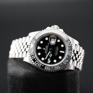 Rolex GMT-Master II 126710GRNR “Bruce Wayne” 2025 Full Set Jubilee Bracelet with Partial Stickers