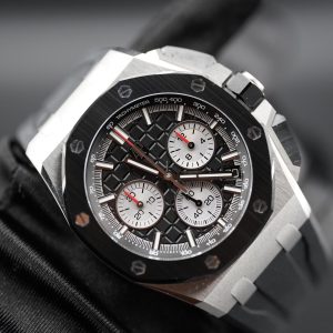 Audemars Piguet Royal Oak Offshore Chronograph 43mm Ceramic Black Dial 26420SO.OO.A002CA.01 Fullset with Box and Papers (Warranty Until 2027)