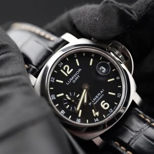 Panerai Luminor GMT Automatic 40mm PAM00244 Black Dial Automatic Full Set Pre-Owned