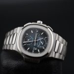 Patek Philippe Nautilus      5990/1A-011 'Travel Time' Flyback Chronograph Stainless Steel Blue Dial (2025)