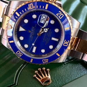 Rolex Submariner Date bluesy Flat Blue dial 116613lb