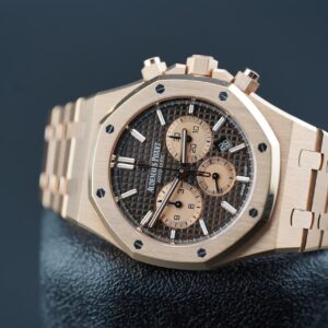 Audemars Piguet Royal Oak Chronograph 26331or Rose gold Choco Dial