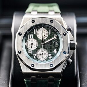 Audemars Piguet Royal Oak Offshore Khaki Mega Tapisserie dial