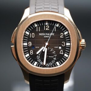 Patek Philippe Aquanaut 5164r “Travel time” Rose gold fullkit