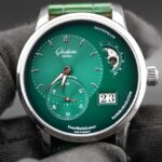 Glashütte Original PanoMaticLunar PanoMatic Lunar 1-90-02-13-32-02 Green Dial (2023) – Full Set