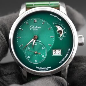 Glashütte Original PanoMaticLunar PanoMatic Lunar 1-90-02-13-32-02 Green Dial (2023) – Full Set