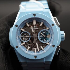Hublot Big Bang Unico Integral Sky Blue Ceramic 42mm 451.EX.5120.EX – Limited Edition Box/P
