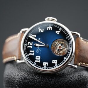 H.Moser & Cie. Heritage Tourbillon 8804‑1200 Funky blue 2022 Full Set