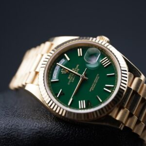 Rolex Day-Date 40 228238 “Money Green” Full Set | Excellent Pre-Owned