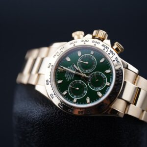 Rolex Daytona Cosmograph Daytona 116508 “John Mayer Green Dial” 2017 Pre-Owned B/P