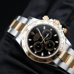 Rolex Daytona 116503 Two‑Tone Steel & 18k Yellow Gold Black Dial box and papers
