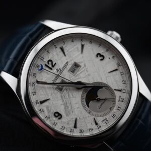 Jaeger-LeCoultre Master Calendar Q1558421 PreOwned with box and papers 39mm Silver Dial Moonphase 2015
