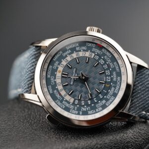 Patek Philippe World Time 5330G-001 White Gold Blue-Grey Dial 2025 Full Set
