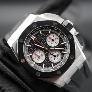Audemars Piguet Royal Oak Offshore Chronograph 43mm Ceramic Black Dial 26420SO.OO.A002CA.01 Fullset with Box and Papers (Warranty Until 2027)