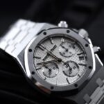 Audemars Piguet Royal Oak Selfwinding Chronograph 26240ST.OO.1320ST.03 50th Anniversary Fullset White Dial 41mm St