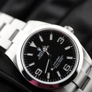 Rolex Explorer New Card Explorer 214270 39mm Steel Black Dial Preowned 2020 Full Set