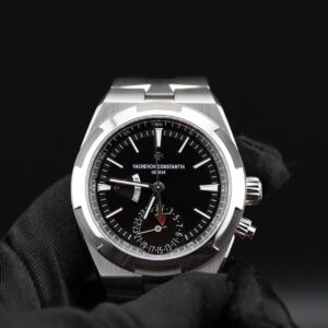 Vacheron Constantin Overseas 7920V Dual Time Black Dial Steel 41mm 2024 Full Set