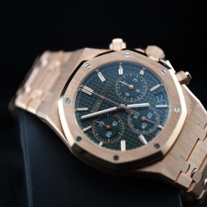 Audemars Piguet Royal Oak BNIB Royal Oak Chronograph 50th Anniversary Green Dial