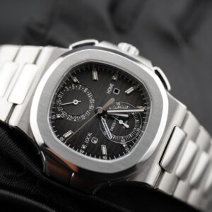 Patek Philippe Nautilus 5990/1A-001 Travel Time Chronograph Box and Papers