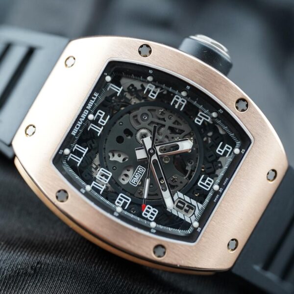 Richard Mille RM 010 Rose Gold Skeleton Automatic Serviced