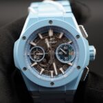 Hublot Big Bang Unico Integral Sky Blue Ceramic 42mm 451.EX.5120.EX – Limited Edition Box/P