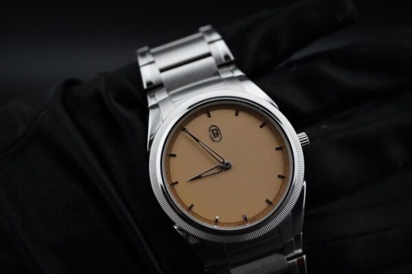 Parmigiani Fleurier Tonda PF Micro-Rotor No Date Steel/Platinum Golden Sienna – 2025 Full Set Warranty until 2030