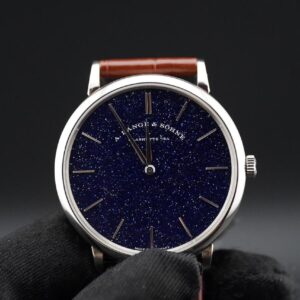A. Lange & Söhne Saxonia thin 205.086 Copper Blue – 2021 Full Set – Extra Strap