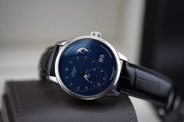Glashütte Original PanoMaticLunar 1-90-02-46-32-35 Blue Dial – 2024 Full Set